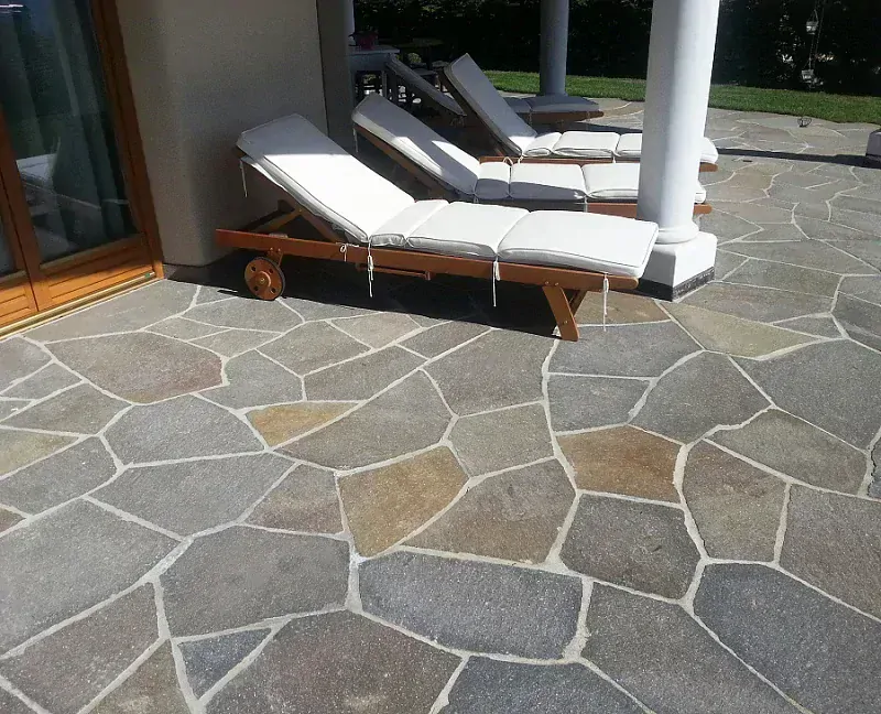 Porfyr - šedohnědá tl. 1-3 cm